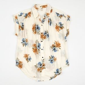 A Pretty Floral Blouse